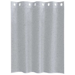 Rideaux 2 pcs Gris foncé 140 x 140 cm Polyester 