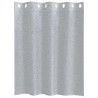 Rideaux 2 pcs Gris foncé 140 x 140 cm Polyester 