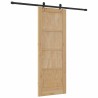 Porte Coulissante avec matériel 73,5x198,5 cm en pin massif 