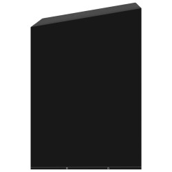 Housses de balancelle 2 pcs 6 œillets 135x105x175 cm 