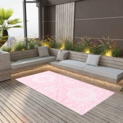 Tapis d'extérieur ARAKIL rose 80x150 cm PP 