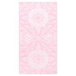 Tapis d'extérieur ARAKIL rose 80x150 cm PP 