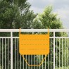 Table suspendue pliante en acier jaune 60x40 cm 