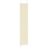 Store plissé crème 40x200 cm largeur du tissu 39,4 cm polyester 