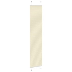 Store plissé crème 40x200 cm largeur du tissu 39,4 cm polyester 