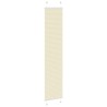 Store plissé crème 40x200 cm largeur du tissu 39,4 cm polyester 