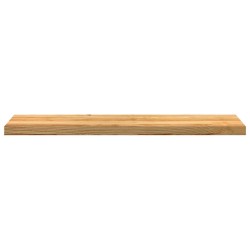 Marches d'escalier 4 pcs marron clair 110x25x2 cm chêne massif 