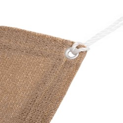 Tapis de tente 200x200 cm Taupe 