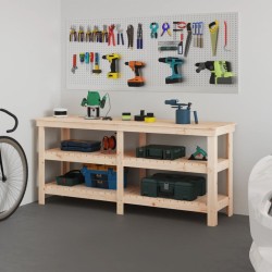 Banc de travail 181x50x80 cm Bois de pin massif 