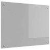 Meuble de cuisine Gris clair 80x60x0,6 cm en verre trempé 