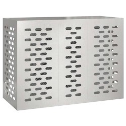 Housse de climatiseur 110x50x80 cm Acier inoxydable 