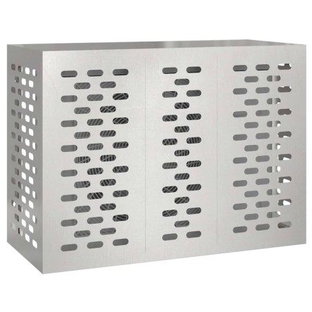 Housse de climatiseur 110x50x80 cm Acier inoxydable 