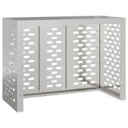 Housse de climatiseur 110x50x80 cm Acier inoxydable 