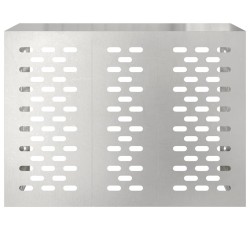 Housse de climatiseur 110x50x80 cm Acier inoxydable 