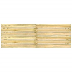 Table de jardin 220x73x70 cm Bois de pin imprégné 