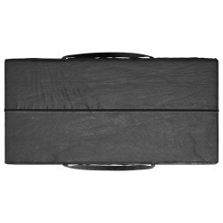 Sac de rangement pour sapin de Noël noir 150x75x75 cm PE 