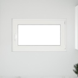 Fenêtre de sous-sol« RISOR » 100 x 70 cm oscillo-battante DIN droite anthracite 