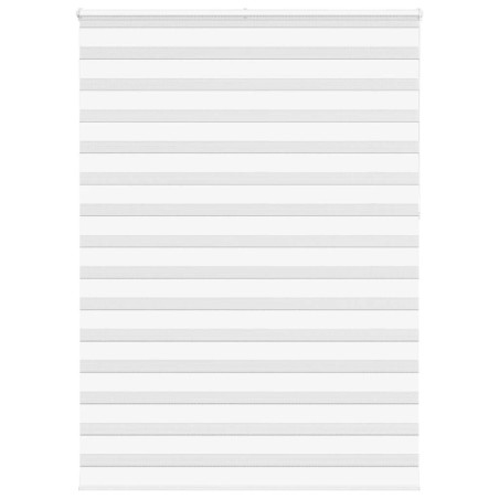 Store zèbre blanc 160x230 cm largeur du tissu 155,9cm polyester 