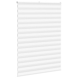 Store zèbre blanc 160x230 cm largeur du tissu 155,9cm polyester 