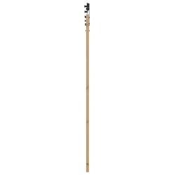 Porte coulissante avec quincaillerie 83x211 cm Bois massif Pin 