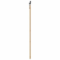 Porte coulissante avec kit matériel 86x198,5 cm en bois massif de pin 