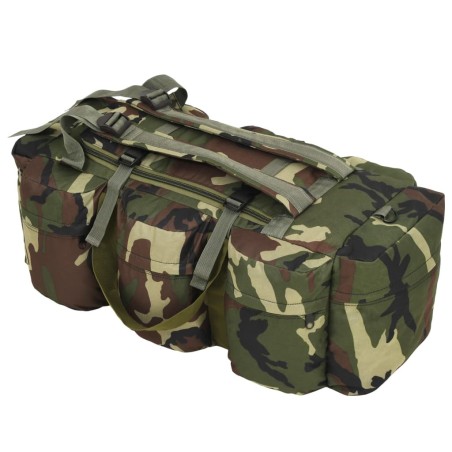 Sac de sport en style militaire 3-en-1 45 L Camouflage 