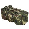 Sac de sport en style militaire 3-en-1 45 L Camouflage 