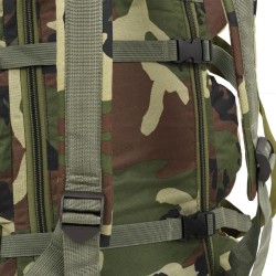 Sac de sport en style militaire 3-en-1 45 L Camouflage 