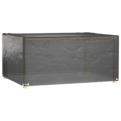 Housses salon de jardin2pcs 8œillets 180x135x80cm rectangulaire 