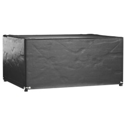 Housses salon de jardin2pcs 8œillets 180x135x80cm rectangulaire 