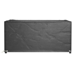 Housses salon de jardin2pcs 8œillets 180x135x80cm rectangulaire 
