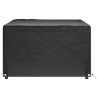 Housses salon de jardin2pcs 8œillets 180x135x80cm rectangulaire 