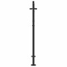 Porte de Jardin Autre Noir 105 x 125 cm Acier peint par poudre 