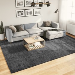 Tapis OVIEDO à poils courts anthracite 240x340 cm 