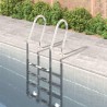 Échelle de piscine 54x38x184,5 cm acier inoxydable 304 
