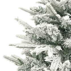 Sapin de Noël artificiel à flocons de neige Vert 120 cm PVC/PE 