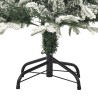 Sapin de Noël artificiel à flocons de neige Vert 120 cm PVC/PE 