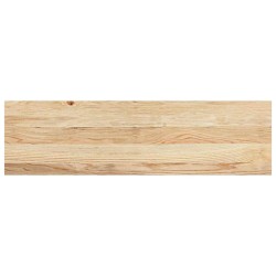 Marches d'escalier 4 pcs non traité 90x30x2cm bois chêne massif 