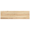 Marches d'escalier 4 pcs non traité 90x30x2cm bois chêne massif 