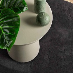 Tapis Noir 100 x 200 cm 100% Polyester 