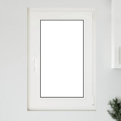 Fenêtre de sous-sol« RISOR » 60 x 100 cm oscillo-battante DIN droite anthracite 