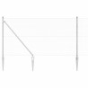 Kit de Clôture 2 pièces Acier galvanisé 25 mètres Durable 