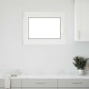 Fenêtre de sous-sol« RISOR » 80 x 50 cm oscillo-battante DIN gauche blanche 