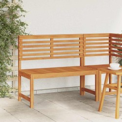 Banc de jardin 100x50x91 cm en bois massif d'acacia 