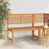 Banc de jardin 100x50x91 cm en bois massif d'acacia 
