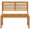 Banc de jardin 100x50x91 cm en bois massif d'acacia 