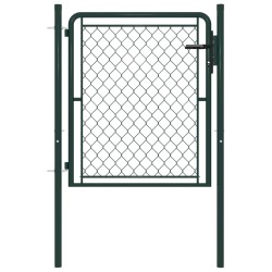 Portillon Acier 100 x 75 cm Vert 