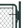 Portillon Acier 100 x 75 cm Vert 