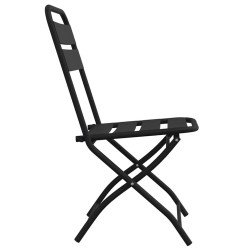 Chaises de jardin pliantes 2 pcs Anthracite 42x52x82 cm Acier enduit de poudre 