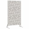 Paravent 180 cm en acier corten 